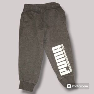 🌱5/$25🌱 2T Gray Puma Sweatpants
